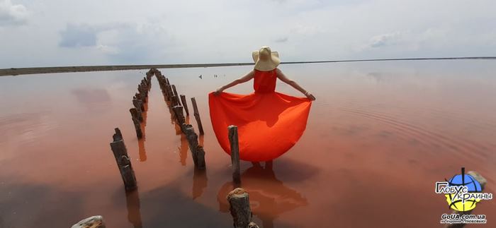 рожеве озеро генічеськ фотосет екскурсія глобус україни